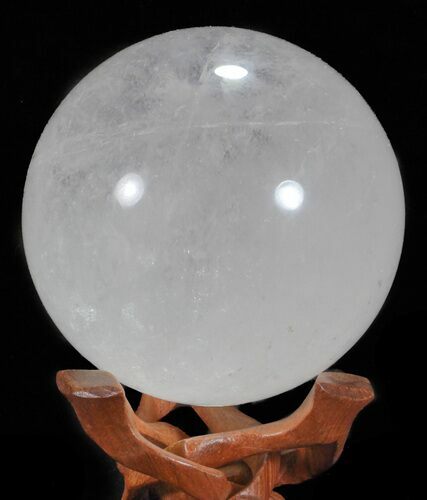 Polished Quartz Sphere - Madagascar #59482